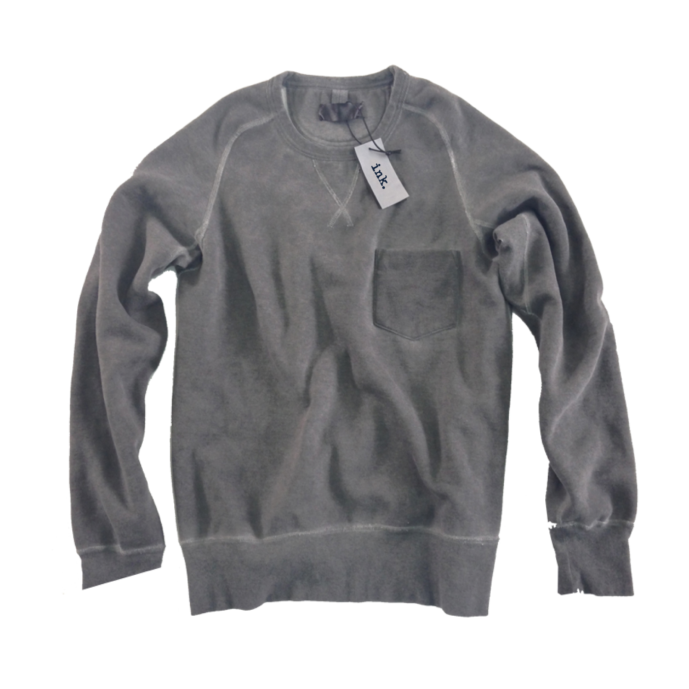 Pollock-grey-crew-neck-sweater-with-pocket-1-1