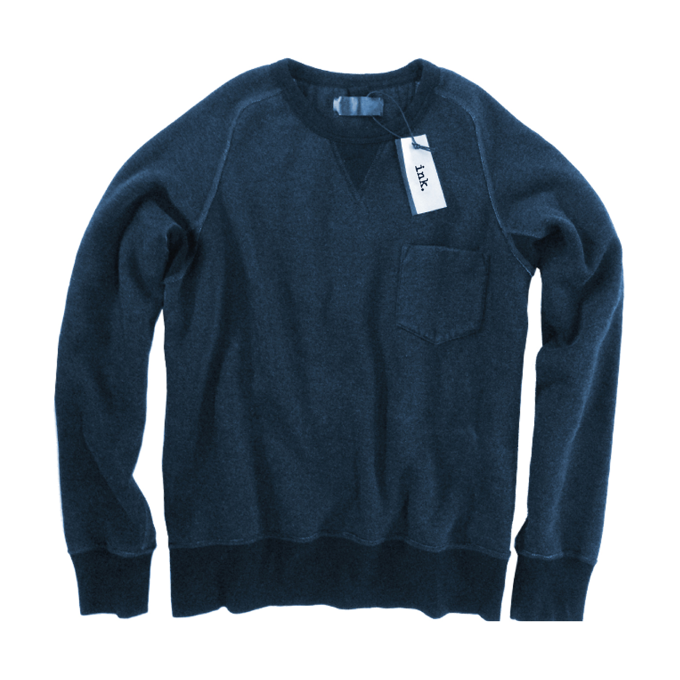 Pollock-navy-crew-neck-sweater-with-pocket-1